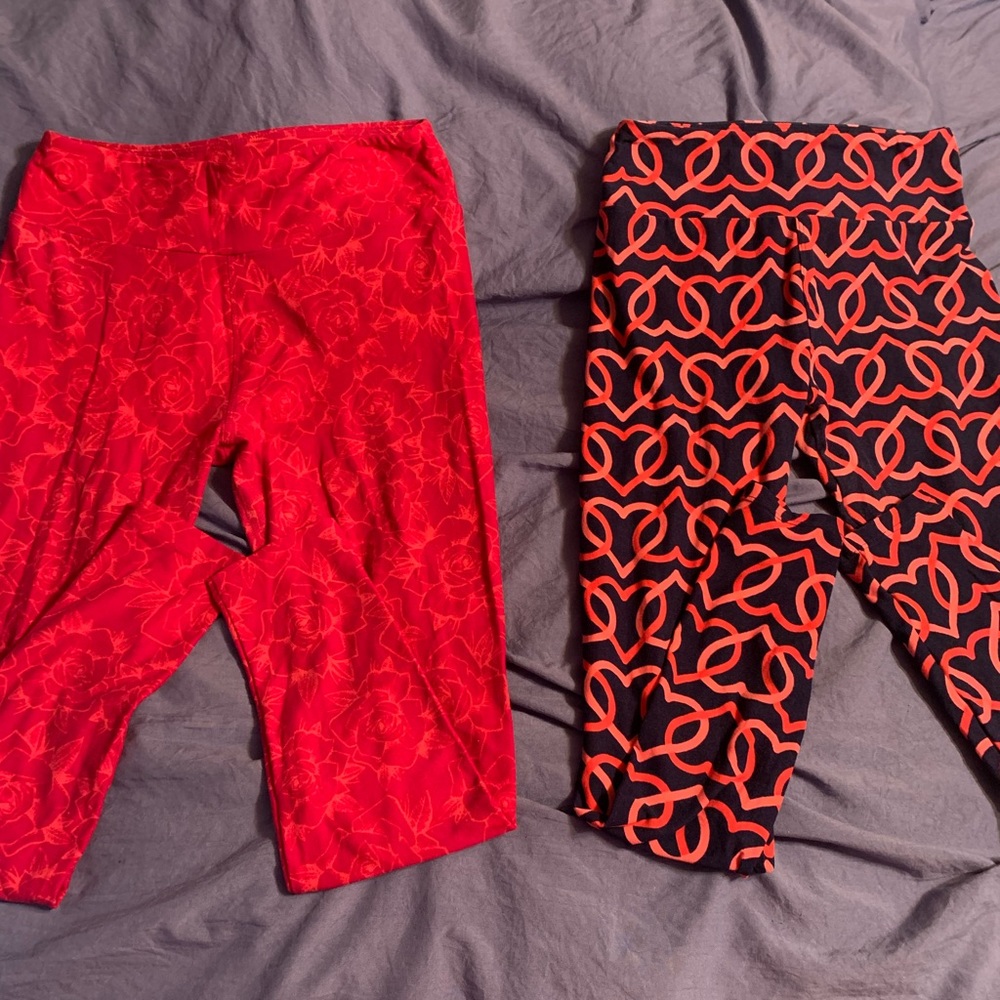 2 pair of LuLaRoe leggings